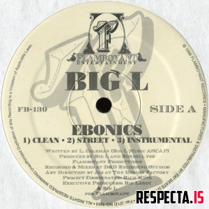 Big L - Ebonics / Size Em Up (Vinyl, 12")