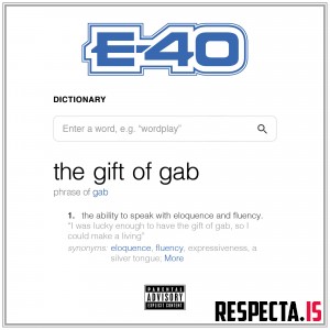 E-40 - The Gift Of Gab [320 kbps / iTunes]