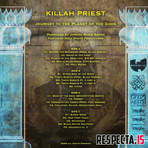 Killah Priest & Jordan River Banks - Journey to the Planet of the Gods