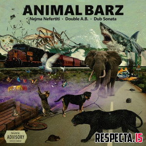 Dub Sonata, Nejma Nefertiti & Double A.B. - Animal Barz (Deluxe LP)